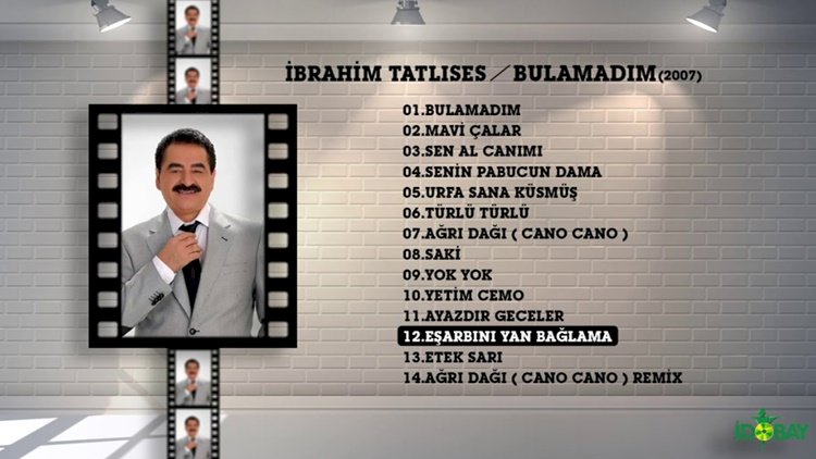İbrahim Tatlıses/Eşarbını Yan Bağlama /Şarkısı Dinle