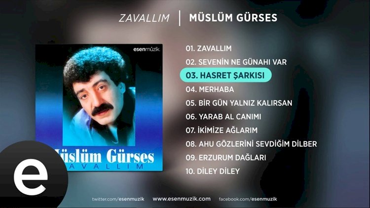 Müslüm Gürses/Hasret/Şarkısı Dinle