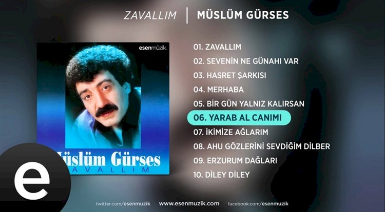 Müslüm Gürses/Yarab Al Canımı/Şarkısı Dinle