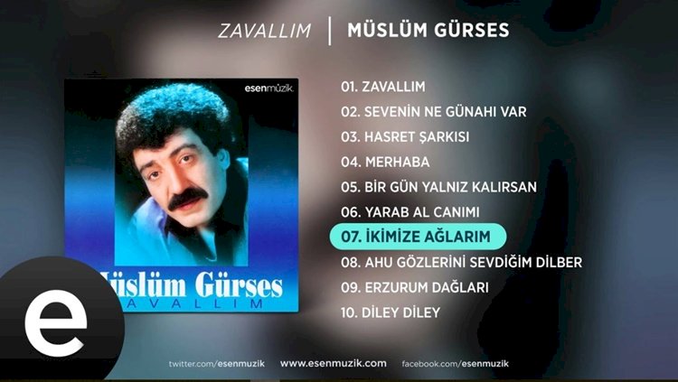 Müslüm Gürses/İkimize Ağlarım/Şarkısı Dinle