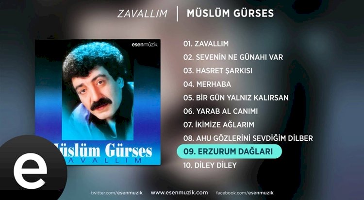 Müslüm Gürses/Erzurum Dağları/Şarkısı Dinle