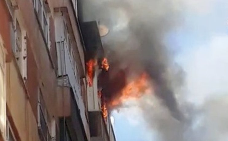Haliliye'de Yanan Ev Küle Döndü / Elektrik Kontağından Çıkmış