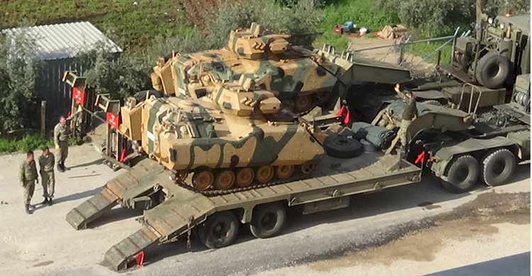 Tanklar Suriye Sınırına Yola Çıktı