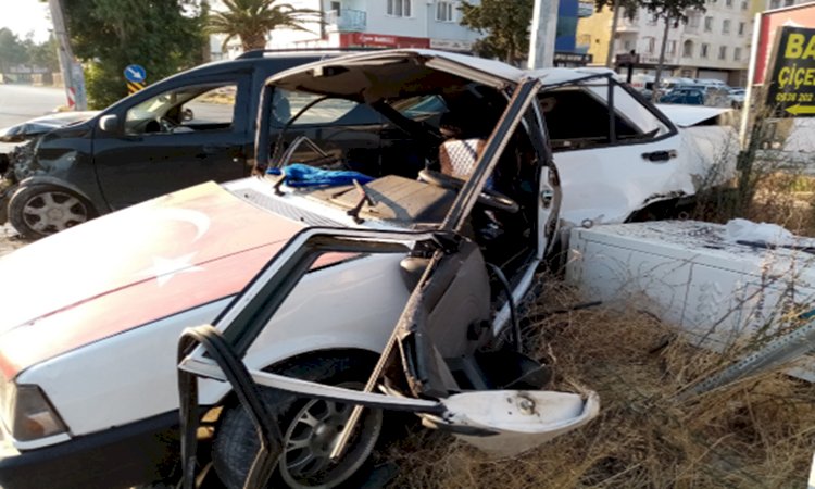 Paramparça Olan Araçtan Sağ Çıktı.