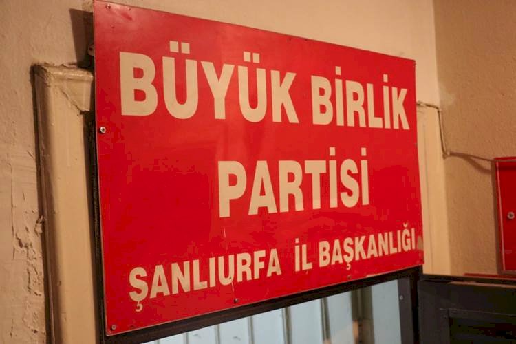 BBP Şanlıurfa İl Binasına Giren Hırsızlar / Resmi Evraklar Hedef Alınmış