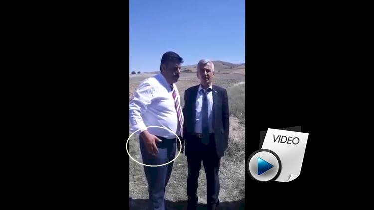 Mhp Genel Başkanını Eleştiren Vatandaşı Dağa Çıkarıp Özür Diletti / Video