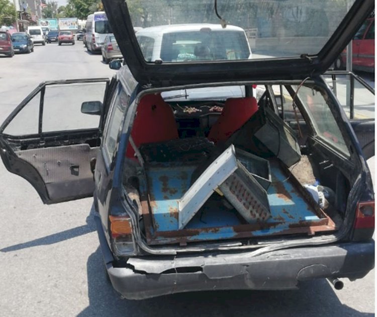Rögar Kapak Hırsızları ,Çaldıklarını Satamadan Yakalandılar