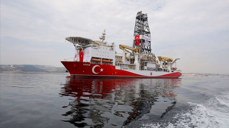 Türk Donanması Doğu Akdeniz'deki Sondaj Gemilerini korumaya devam ediyor