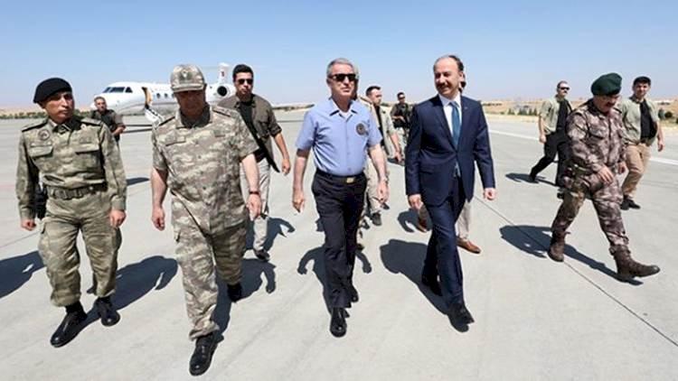 Hulusi Akar İncelemelerde Bulunmak Üzere Şanlıurfa'ya Geldi