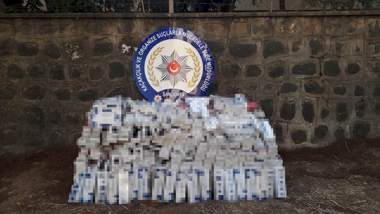 Urfa'da Kaçak Sigara Operasyonu / 11 Bin 480 Paket Kaçak Sigara Yakalandı