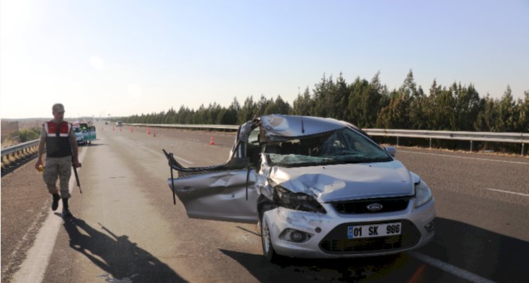 Şanlıurfa'da Tır ile Otomobil Çarpıştı : 2 Yaralı