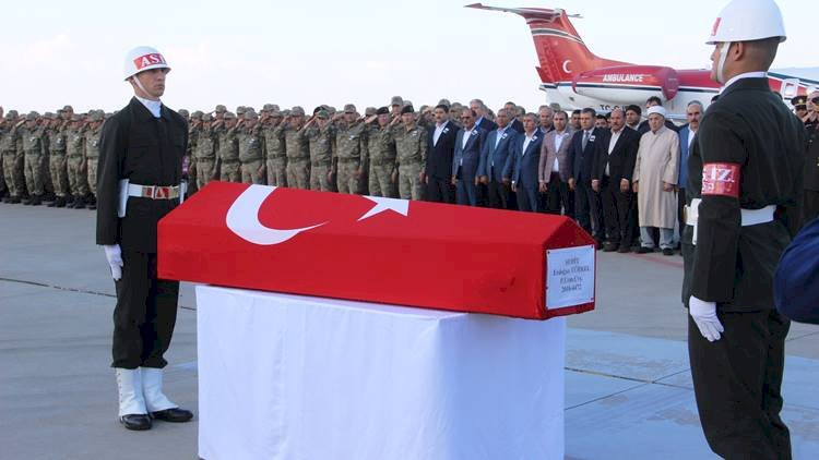 Resulayn'da Şehid Olan Uzman Çavuş Törenle Memleketine Uğurlandı