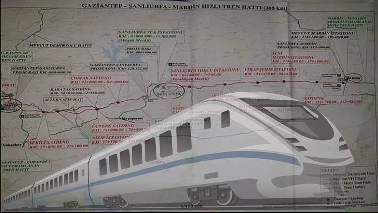 Şanlıurfa Yüksek Hızlı Tren Projesi Ne Oldu?