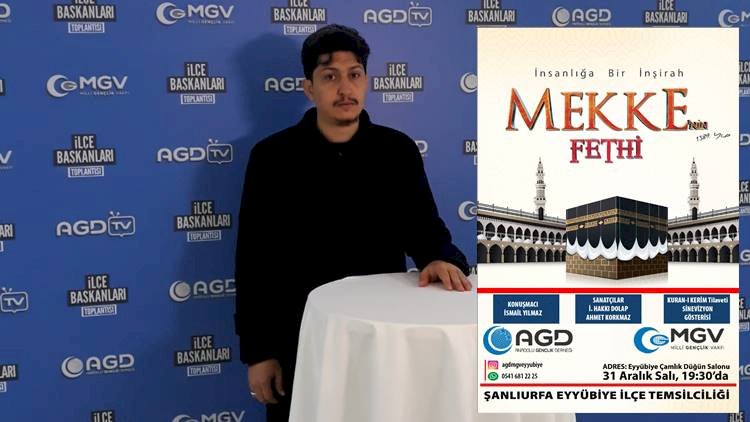 AGD Eyyübiye'den Mekke'nin Fethine Davet