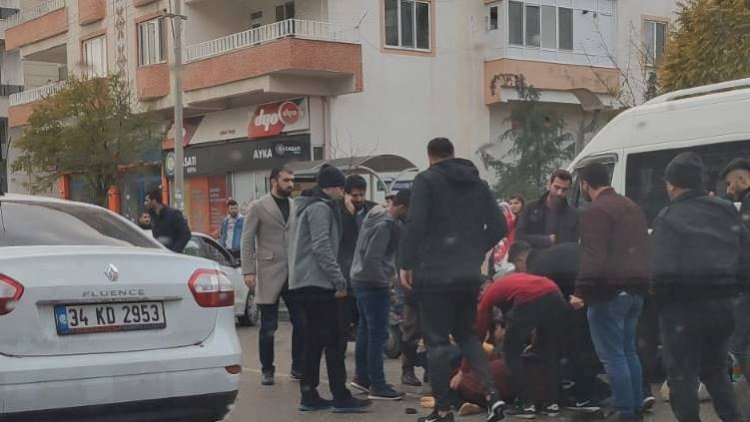 Karaköprü'de Trafik Kazası Bir Kişi Yaralandı
