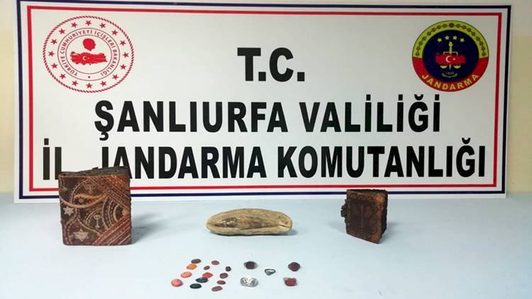 Urfa'da Jandarmanın Operasyonunda Tarihi Eser Yakalandı