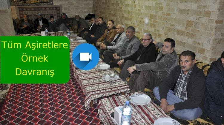 Mirdesi aşiretinden Esin ailesi akrabalarını ağırladı
