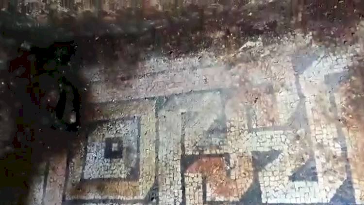 Şanlıurfa'da Kaçak Defineciler Bir Tarihi Mozaiği Tahrip Etti