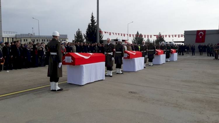 Şanlıurfa Şehitlerini Memleketlerine Uğurladı