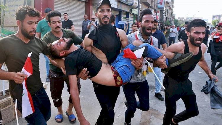 Irak'ta Gösterilerin Bilançosu Artıyor Ölü Sayısı 6'ya Yükseldi