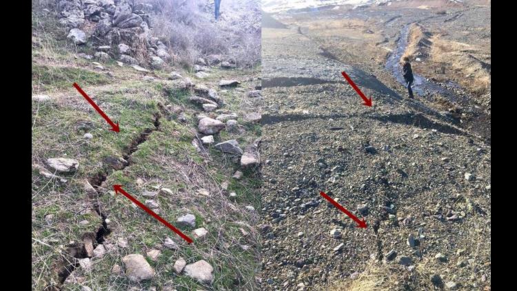 Uzmanlar Elazığ'da Depremin Merkez Üssünde İncelemelerde Bulundu