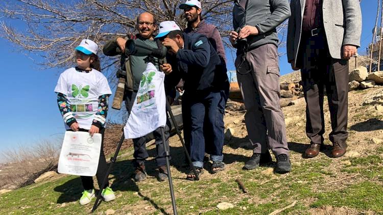 Şanlıurfa'da Çocuklar Teleskopla Kuş ve Doğa Seyrine Katıldı