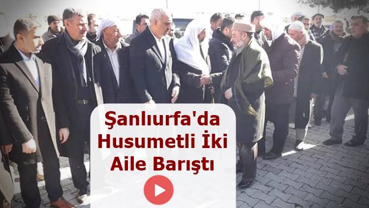 2 Ailenin Arasındaki Husumet Barış Yemeğiyle Son Buldu