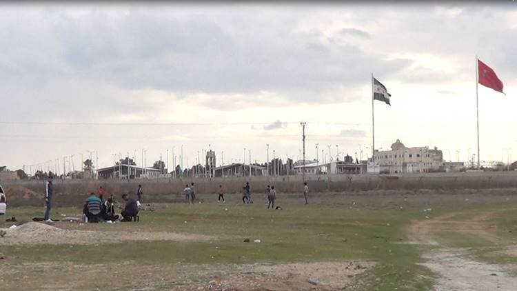 Tel-Abyad Akçakale Sınırı Piknik Alanına Döndü