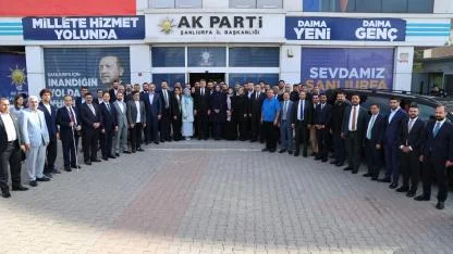 AK Parti Genel Başkan Yardımcısı Kaya, Şanlıurfa'da