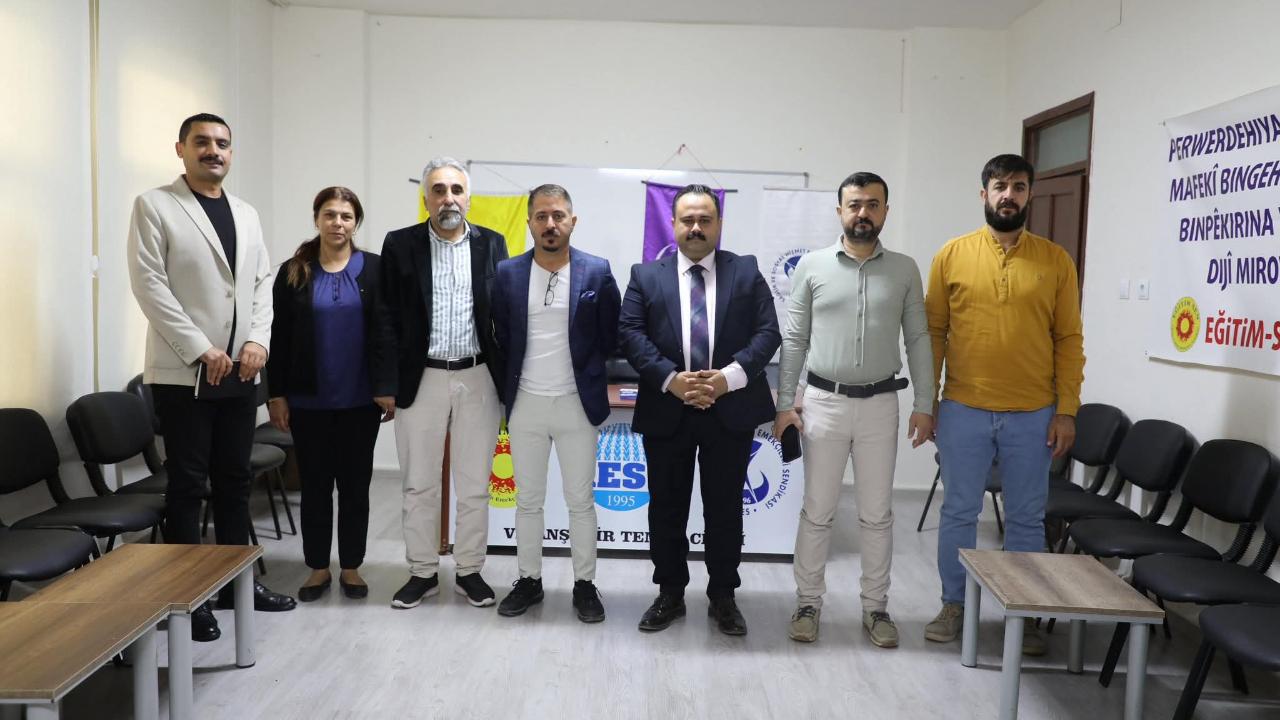 Başkan İnan’dan Eğitim-Sen’e ziyaret