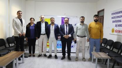 Başkan İnan’dan Eğitim-Sen’e ziyaret