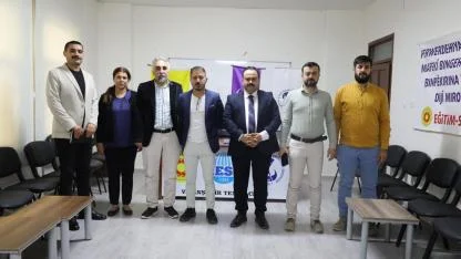 Başkan İnan’dan Eğitim-Sen’e ziyaret