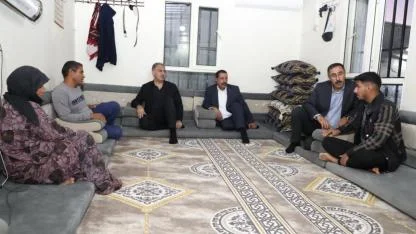 Başkan Kuş, hane ziyaretlerini sürdürüyor