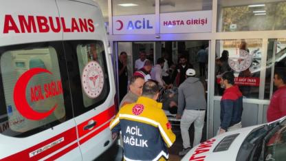 Bozova’da otomobil şarampole yuvarlandı: 2 yaralı