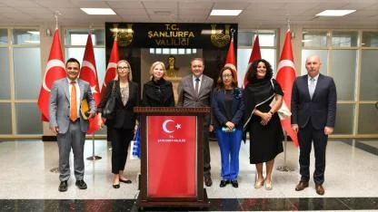 Büyükelçi Malena Mard, Şanlıurfa'da ziyaretlerde bulundu