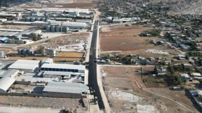Büyükşehir, Eyyübiye’de yol çalışmalarını sürdürüyor