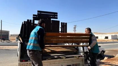 Eyyübiye Belediyesi kendi mobilyasını üretiyor