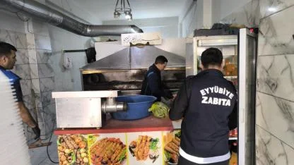 Eyyübiye’de zabıta ekipleri denetimlerini sürdürüyor