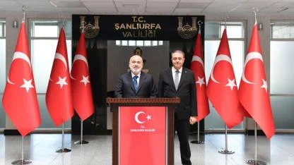 İçişleri Bakan Yardımcısı Sağlam, Vali Şıldak'ı ziyaret etti