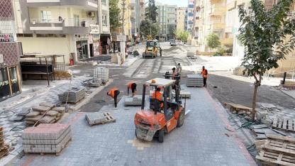 Karaköprü Belediyesinden prestij sokak çalışmaları