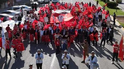 Karaköprü’de Cumhuriyet Bayramı coşkusu