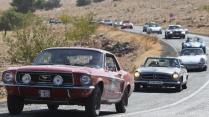 Klasik otomobil tutkunları, Göbeklitepe'yi gezdi