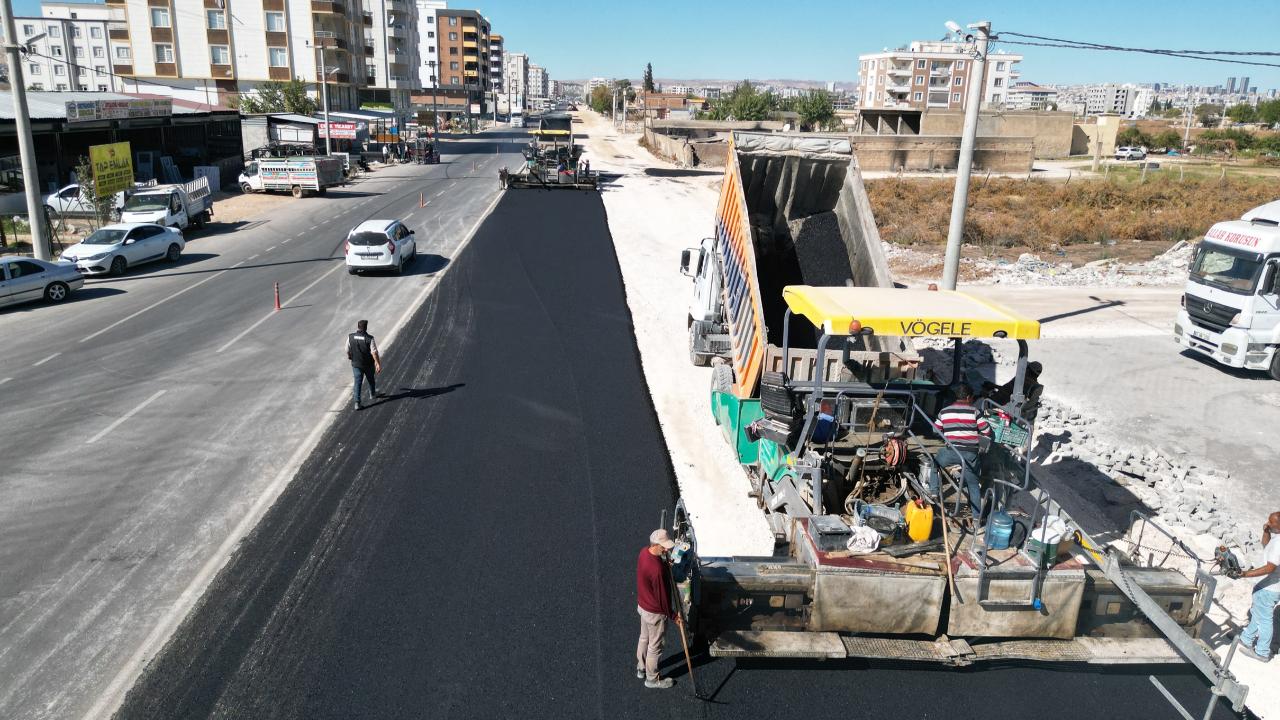 Konuklu şehir yolu 30 metre genişliğe çıkarıldı