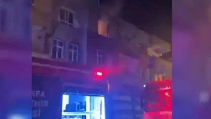 Şanlıurfa’da bir meskende korkutan yangın