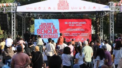 Şanlıurfa’da Çocuk Ve Gençlik Buluşması yoğun ilgi gördü