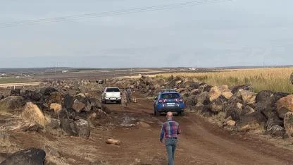 Şanlıurfa'da patlamamış top mermisi bulundu