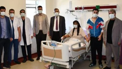 Şanlıurfa'da tedavi gören kadın, karaciğer nakliyle kurtuldu