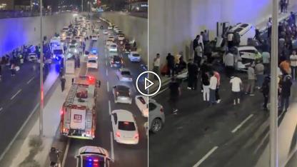 Şanlıurfa'da zincirleme kaza: 1 ölü, 4 yaralı