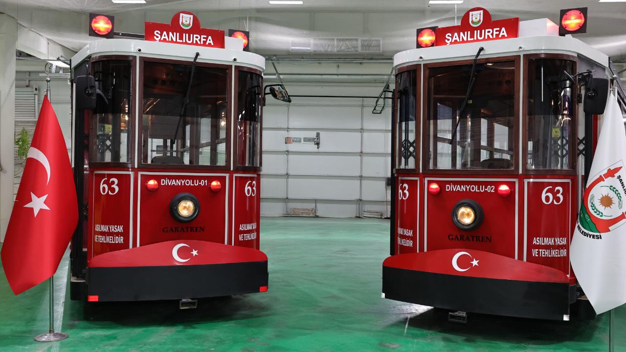 Şanlıurfa’ya nostaljik tramvaylar geliyor