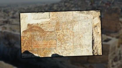 Urfa Kalesi'nde 1500 yıllık mozaik bulundu